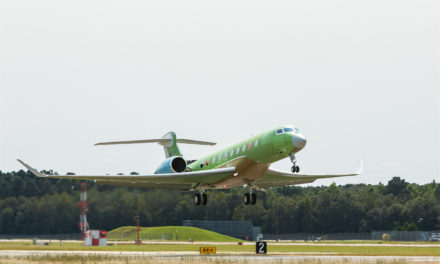 GULFSTREAM LAUNCHES FOURTH G700 TEST AIRCRAFT