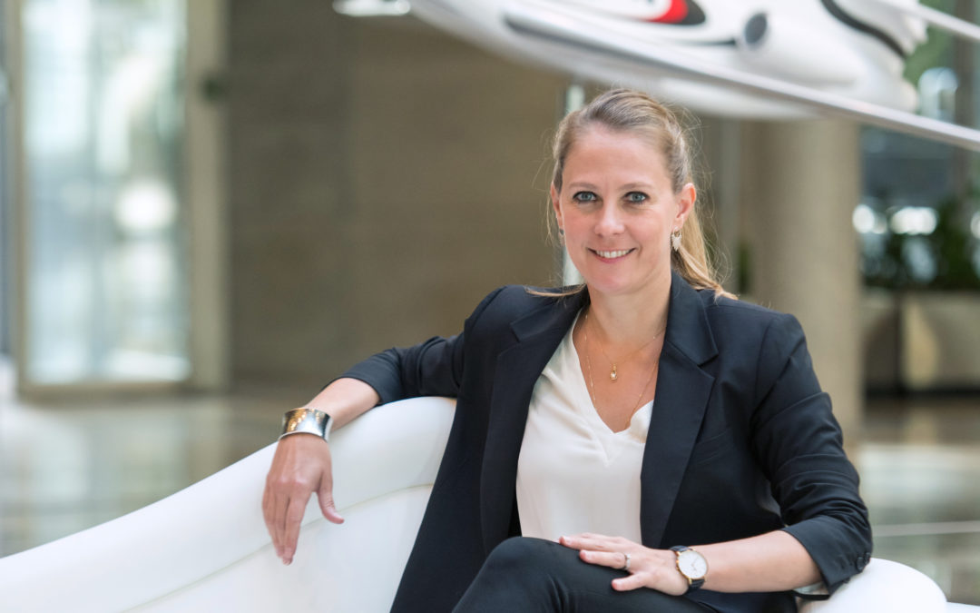 Anne Devilliers, Dassault Aviation’s Falcon Sales Director