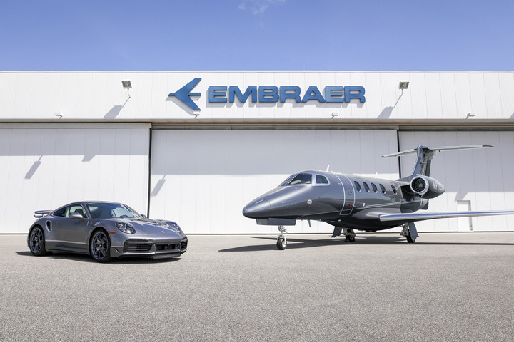 Embraer and Porsche Announce Design Collaboration to Deliver Limited Edition “Duet”