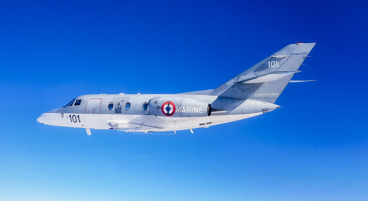 Falcon 10 Mer: 45 years in service in the French Navy