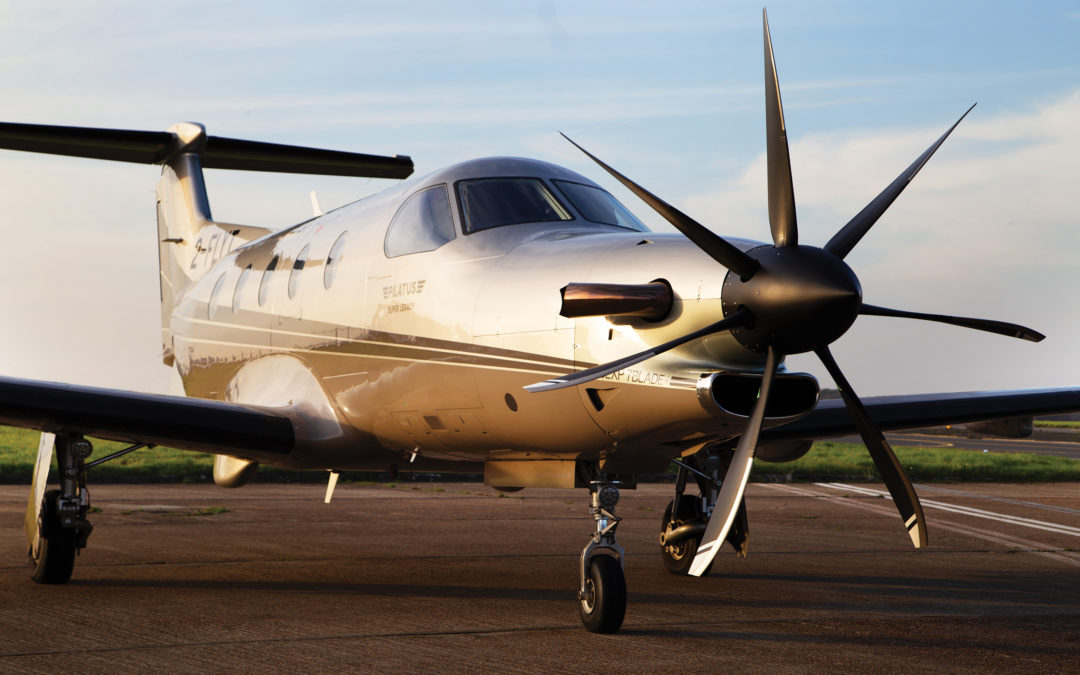 PC12 Upgrade: The world’s first fully certified MT47 Seven blade propeller is installed on a PC12 aircraft.