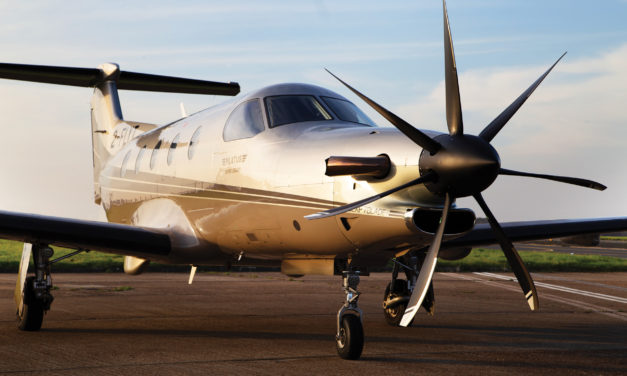 PC12 Upgrade: The world’s first fully certified MT47 Seven blade propeller is installed on a PC12 aircraft.