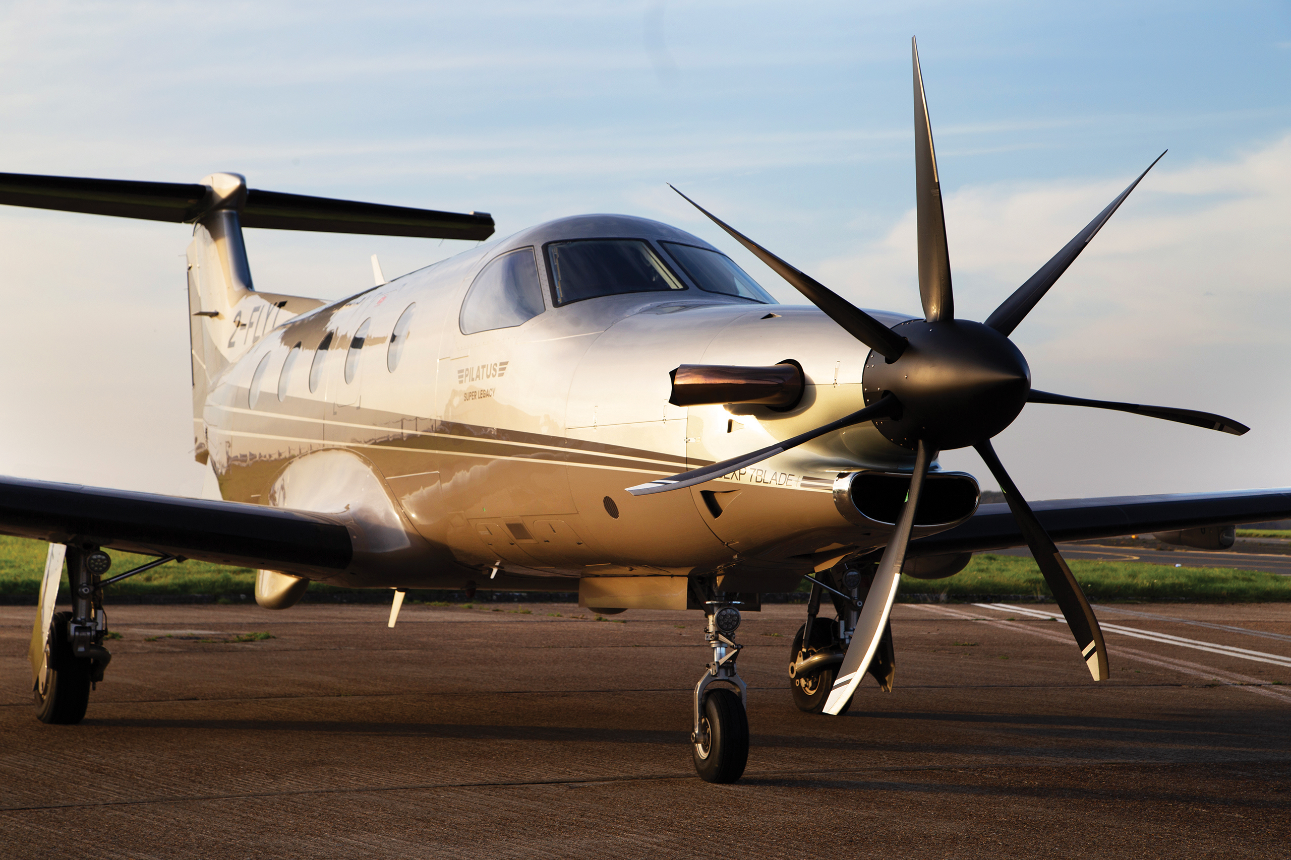 Pc12 Upgrade: The World's First Fully Certified Mt47 Seven Blade Propeller  Is Installed On A Pc12 Aircraft. - Ultimate Jet | The Voice Of Business  Aviation Since 2008