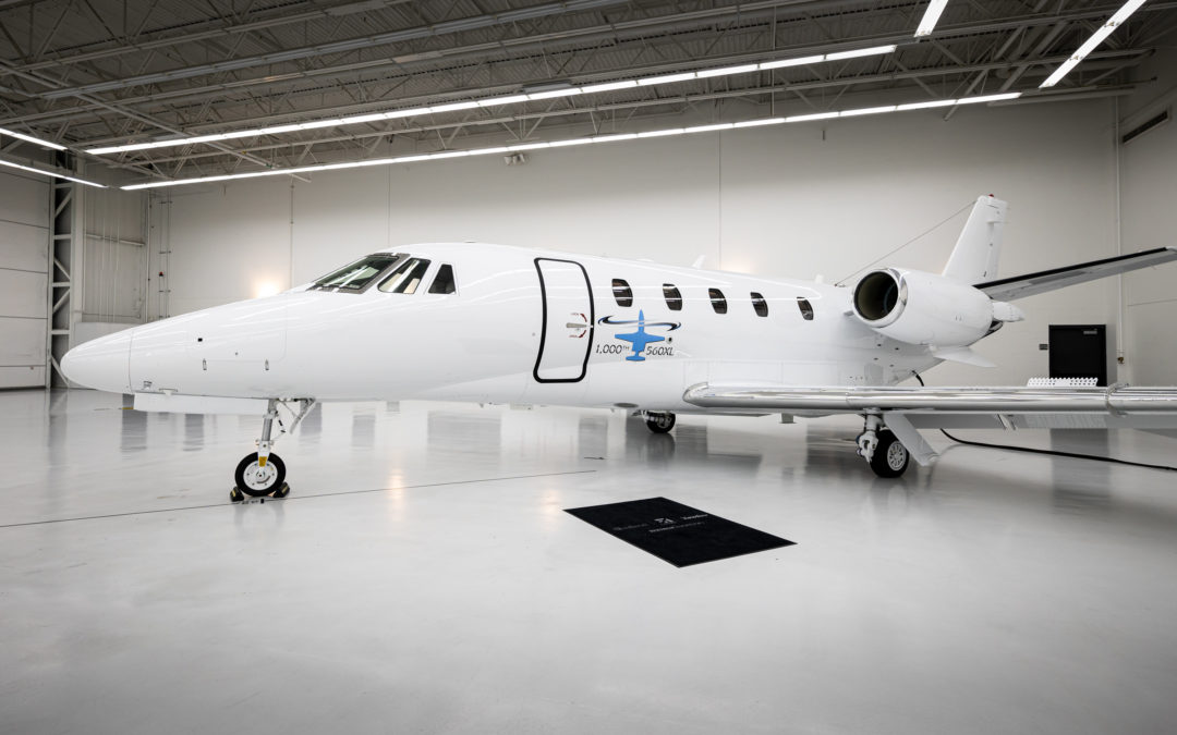 Textron Aviation celebrates 1,000 deliveries of the best-selling Cessna Citation 560XL series