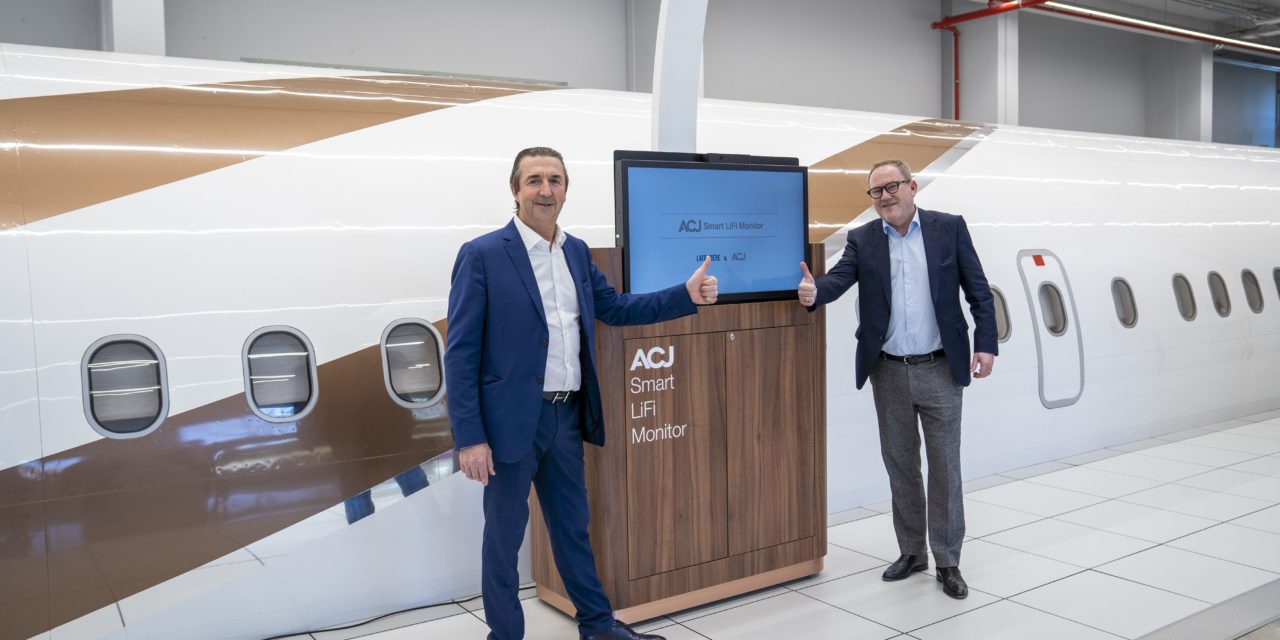 ACJ teams up with Latécoère for a unique and smart  IFE solution
