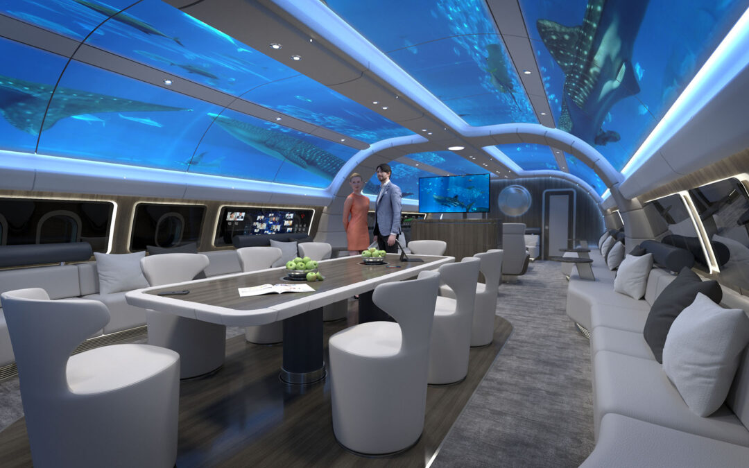 Lufthansa Technik previews new World Traveller luxury design for long-haul aircraft