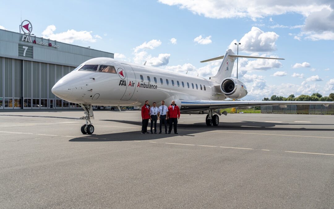 FAI dedicates Global Express to ultra-long-range air ambulance operations