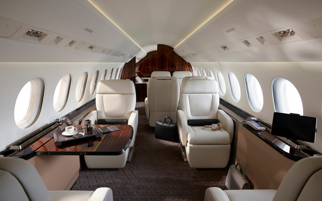 Dassault Aviation Reveals Enhanced Cabin Experience for Falcon 8X