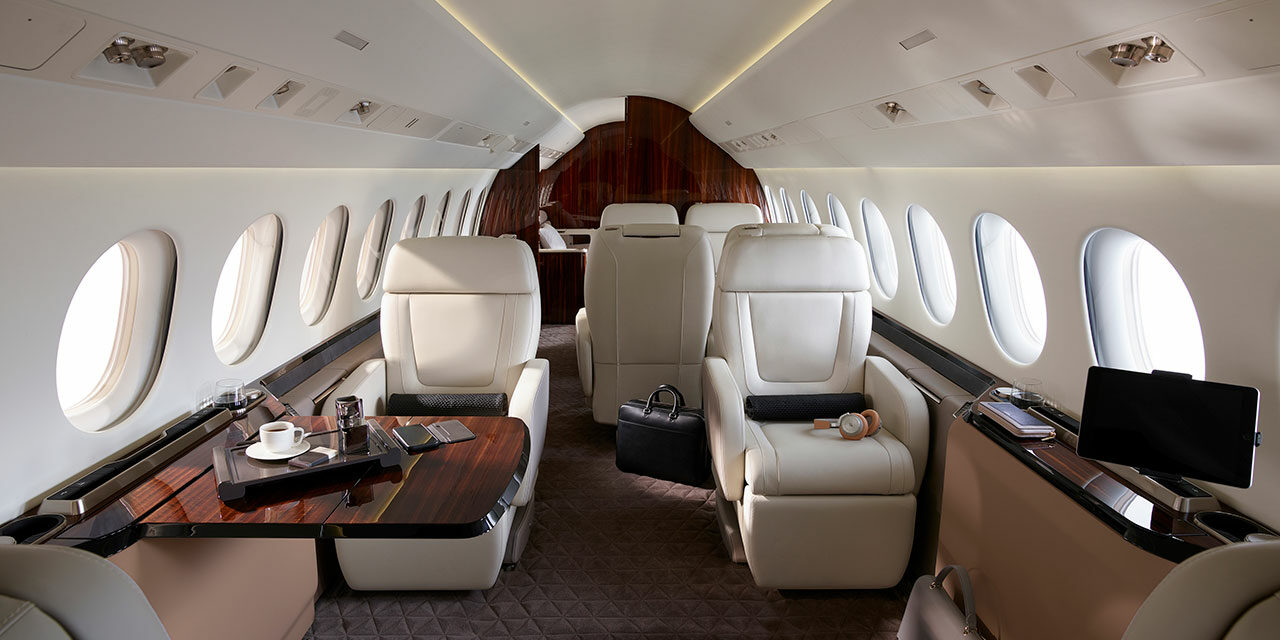 Dassault Aviation Reveals Enhanced Cabin Experience for Falcon 8X
