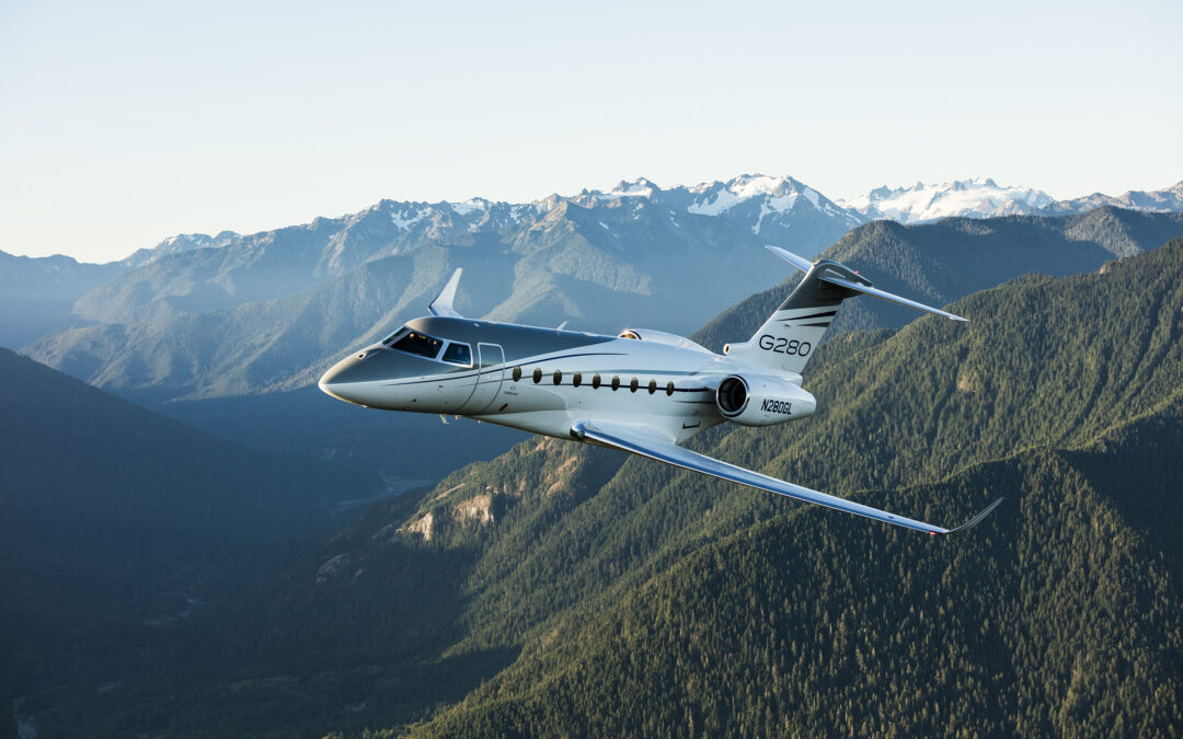 Gulfstream added several new features and options to its  G280