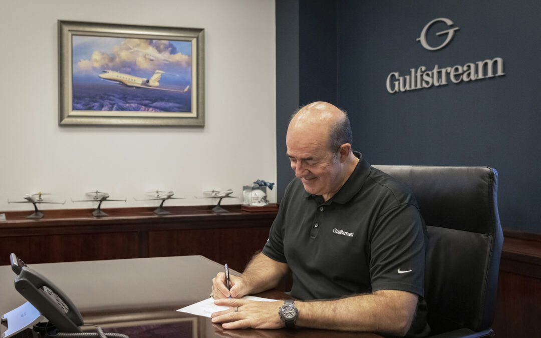 GULFSTREAM SIGNS WORLD ECONOMIC FORUM’S ‘CLEAN SKIES FOR TOMORROW’ 2030 AMBITION STATEMENT