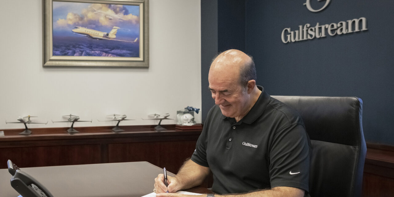GULFSTREAM SIGNS WORLD ECONOMIC FORUM’S ‘CLEAN SKIES FOR TOMORROW’ 2030 AMBITION STATEMENT