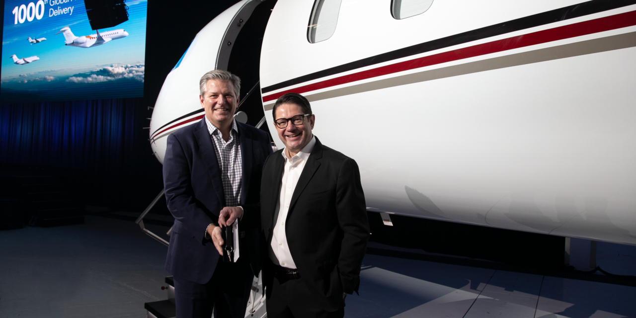 Bombardier Marks Dual Celebration : NetJets Accepts First Global 7500 Business Jet as Bombardier Delivers 1,000th Global Aircraft