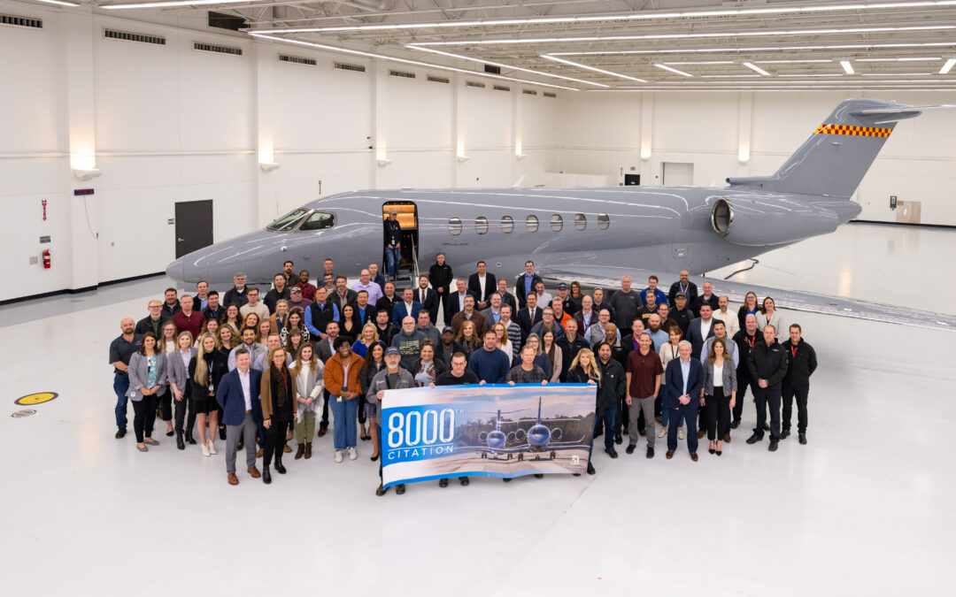 Textron Aviation delivers 8,000th Cessna Citation business jet