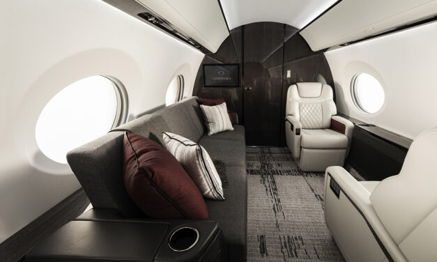 GULFSTREAM DELIVERS FIRST DALLAS-OUTFITTED G600