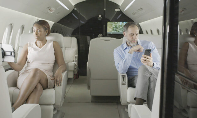GUI: the new interface of Collins Aerospace Venue Cabin Management system￼