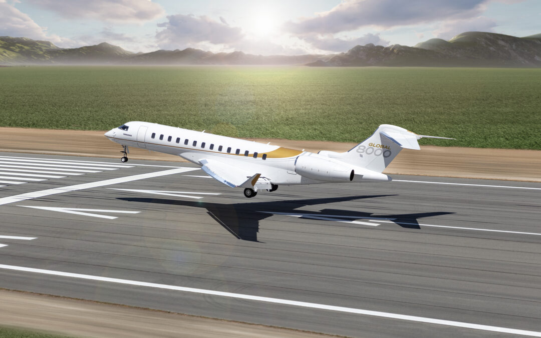 Bombardier Introduces Global 8000 during Ebace 2022