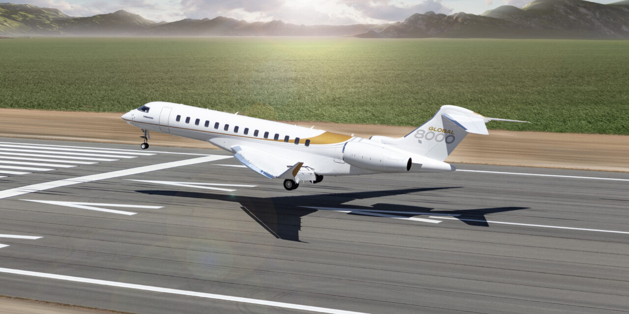 Bombardier Introduces Global 8000 during Ebace 2022