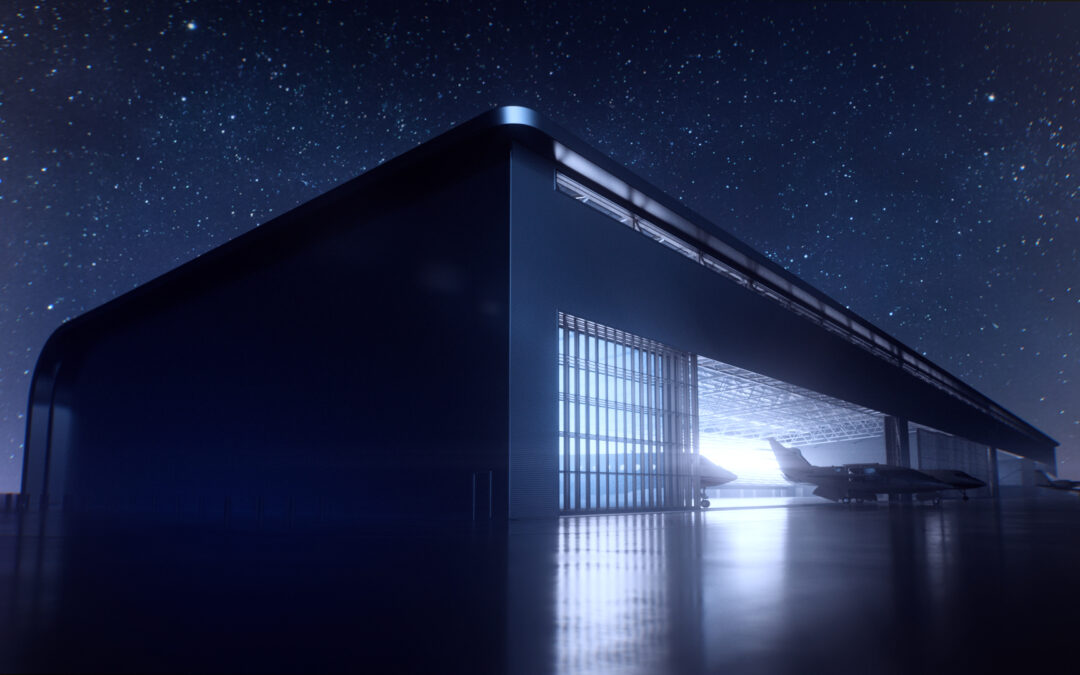 Farnborough Airport begins construction on iconic new £55m hangar