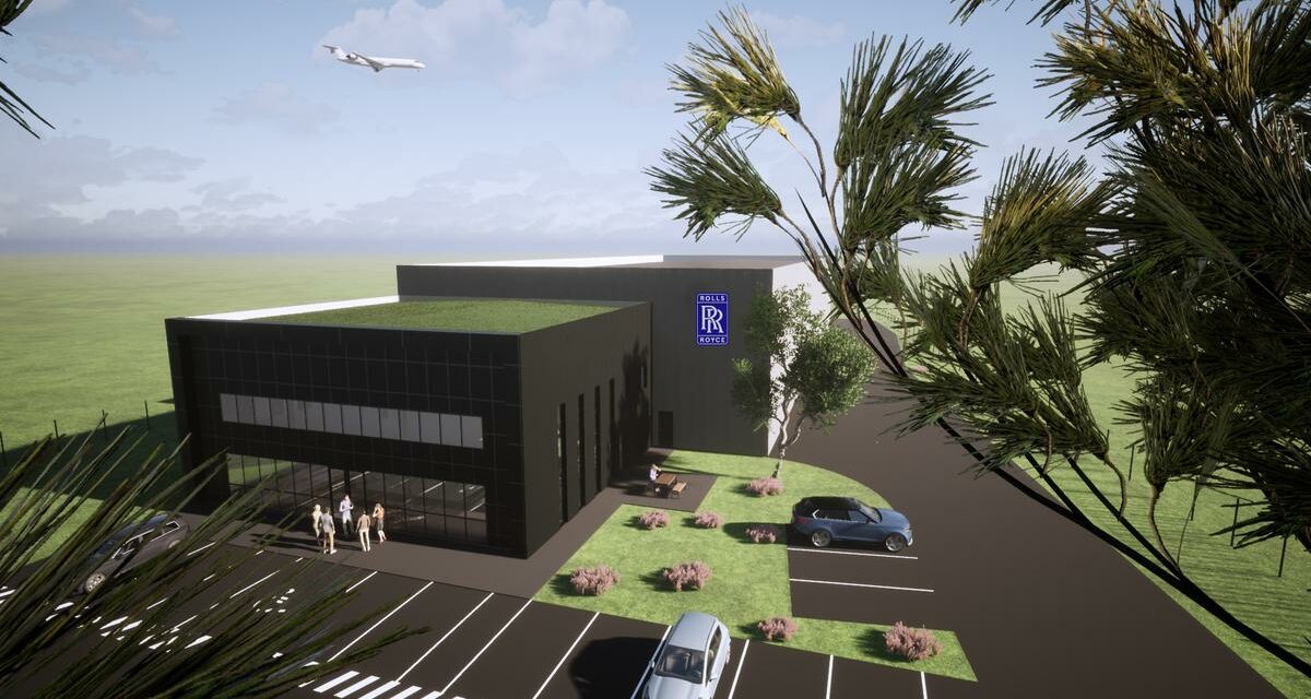 Rolls-Royce breaks ground for new production support facility in France