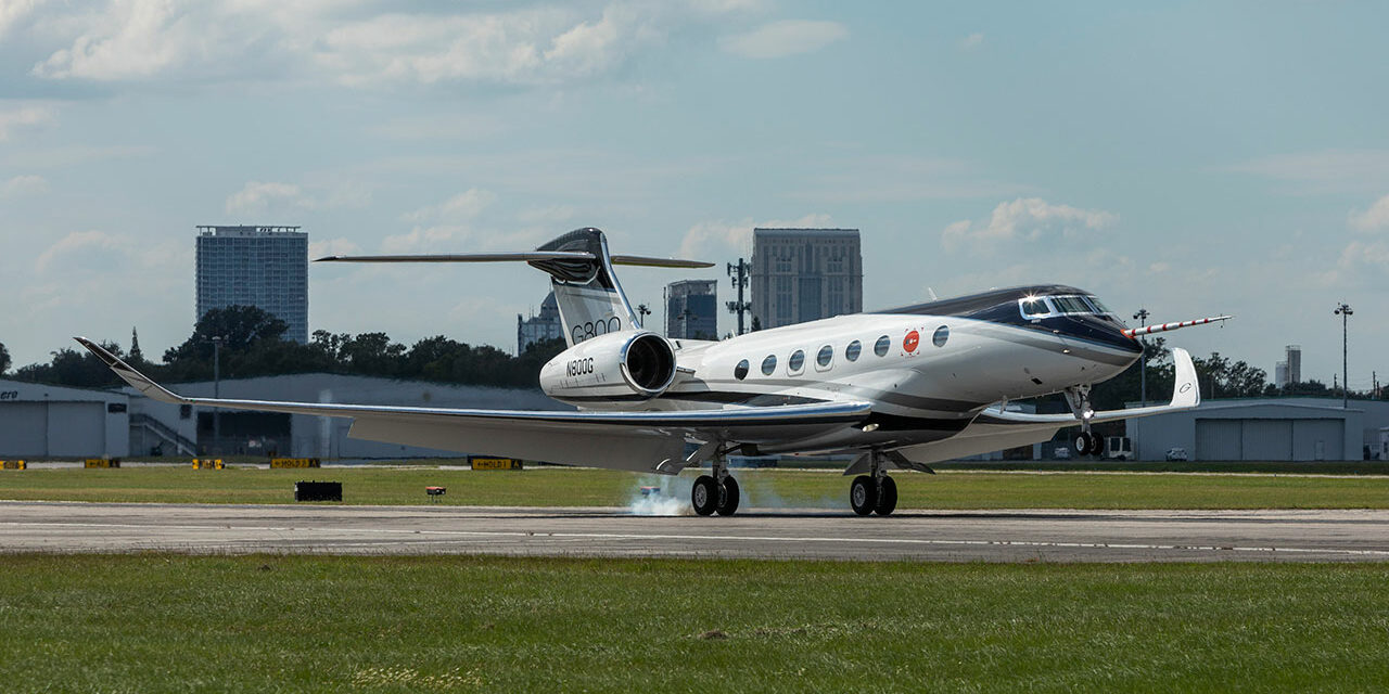 Special NBAA 2022 :Gulfstream G800arrives in Orlando for NBAA-BACE￼