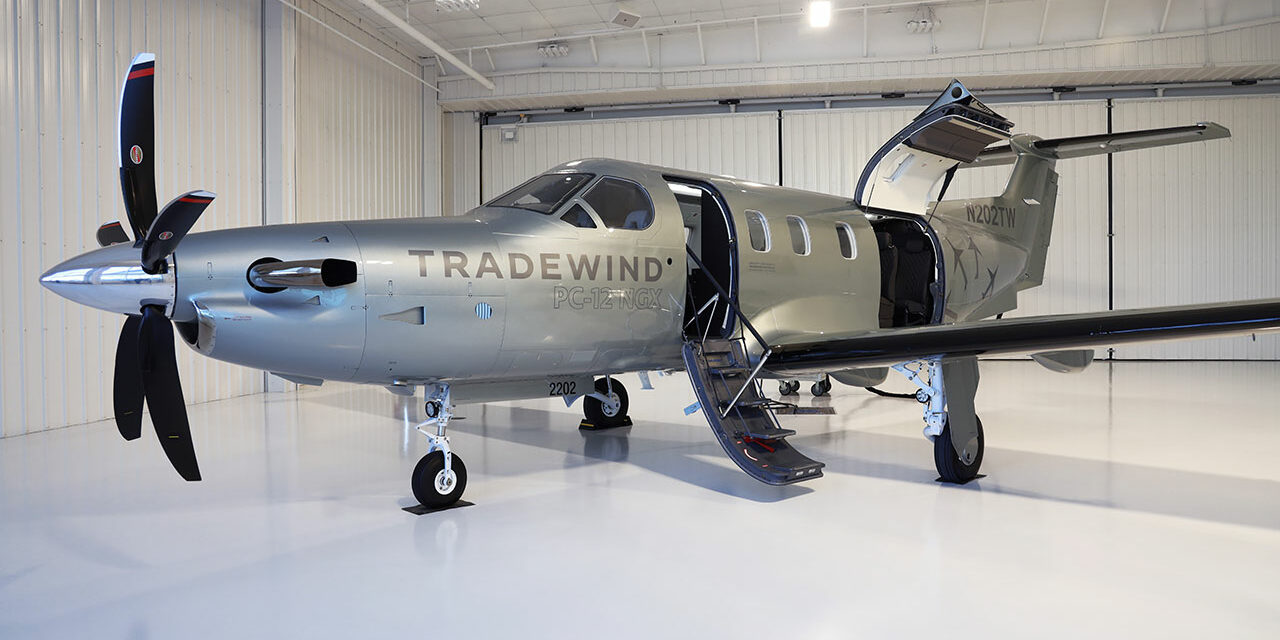 Pilatus delivers first PC-12NGX to Tradewind Aviation