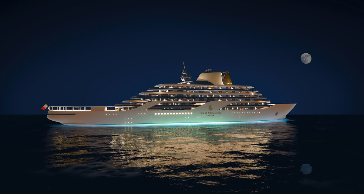 Four Seasons ‘yacht liner’ designed Tillberg Design of Sweden