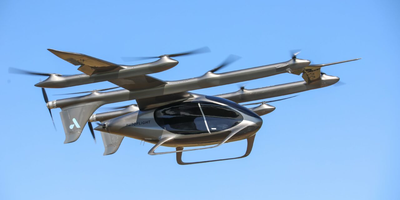 AutoFlight Announces Landmark Commercial Deal with EVFLY for 205 eVTOL Aircraft
