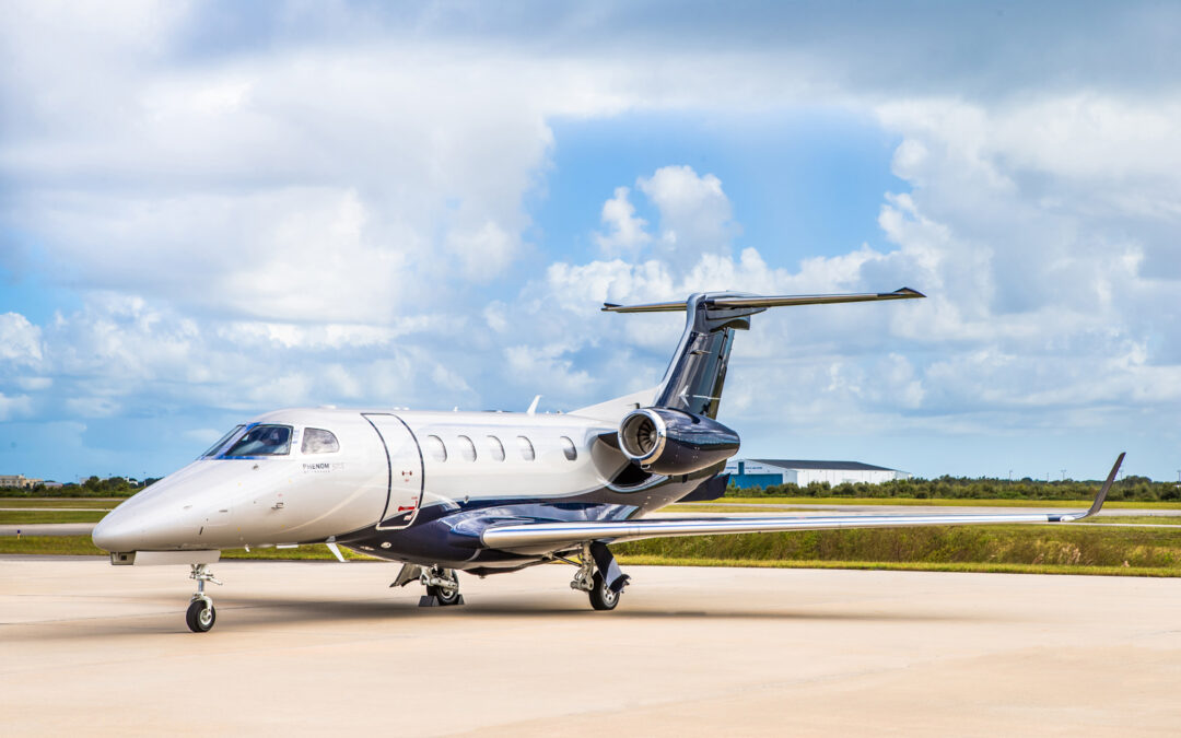 Embraer and CAE Launch a New Phenom 300E Full-Flight Simulator in Las Vegas