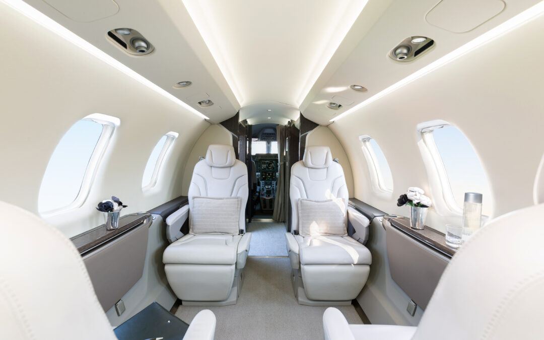 A 2020 Pilatus PC24 is available for charter in the Global Jet’s management fleet