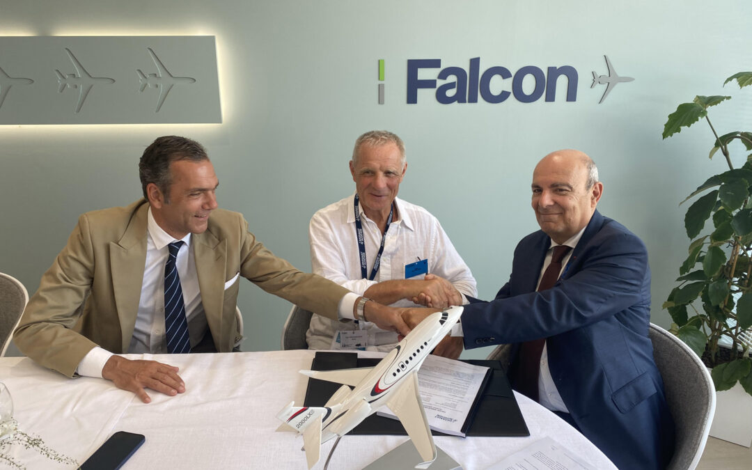 MHS Aviation Group adds 3rd Falcon to support its growing charter operations