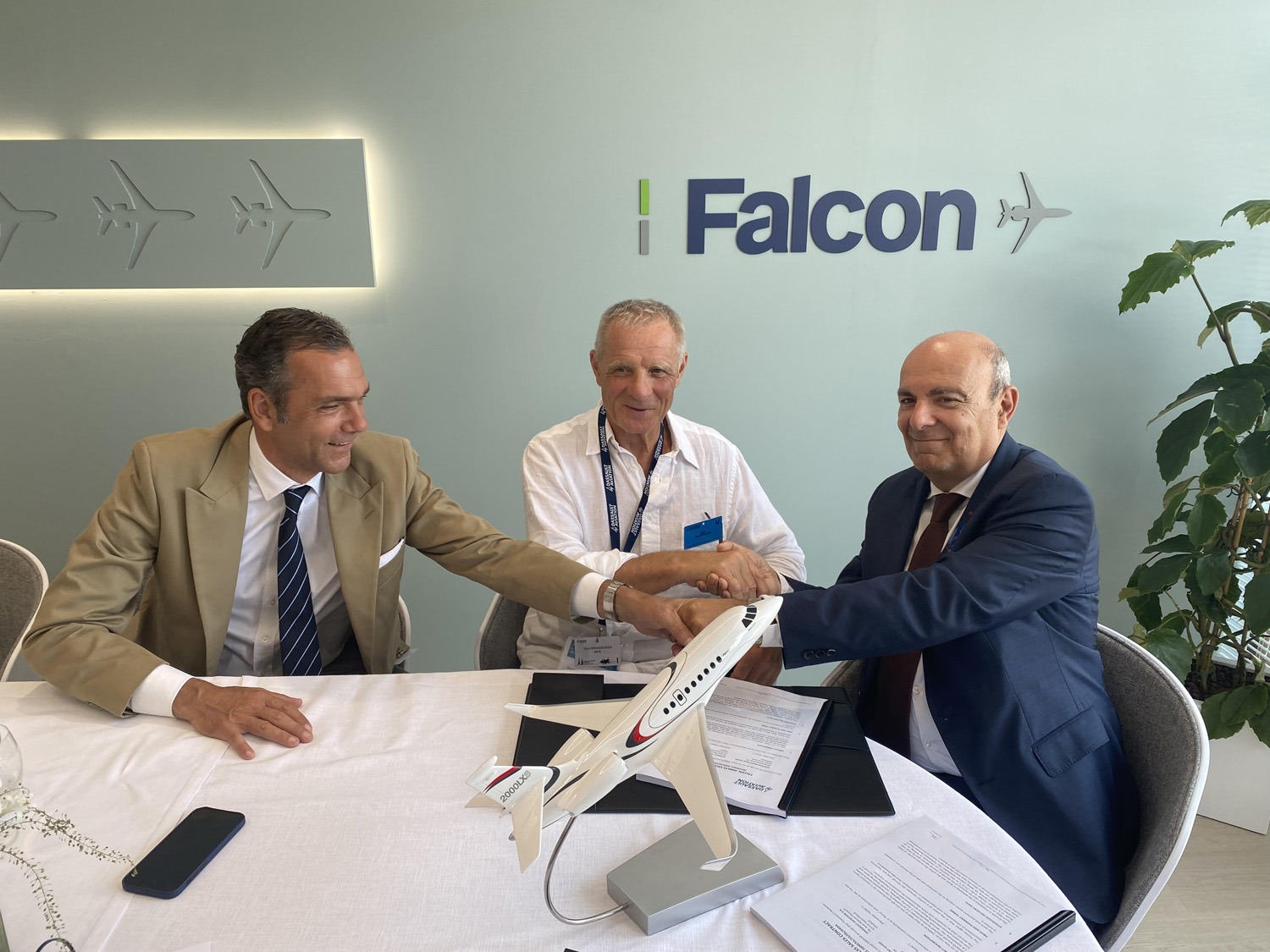 MHS Aviation Group adds 3rd Falcon to support its growing charter