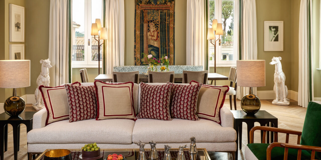 Nijinsky suite unveiled at Hotel de Russie, Rome
