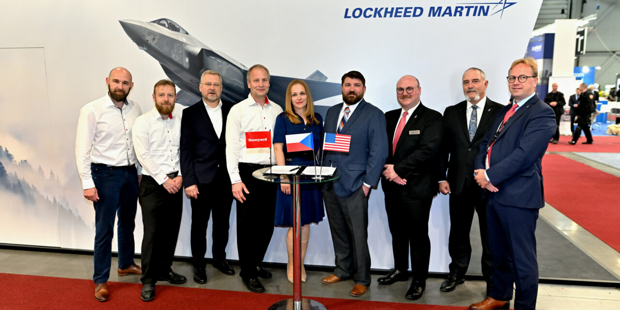 HONEYWELL, LOCKHEED MARTIN SIGN DEAL TO GROW CAPABILITIES AND PRESENCE IN CZECH REPUBLIC