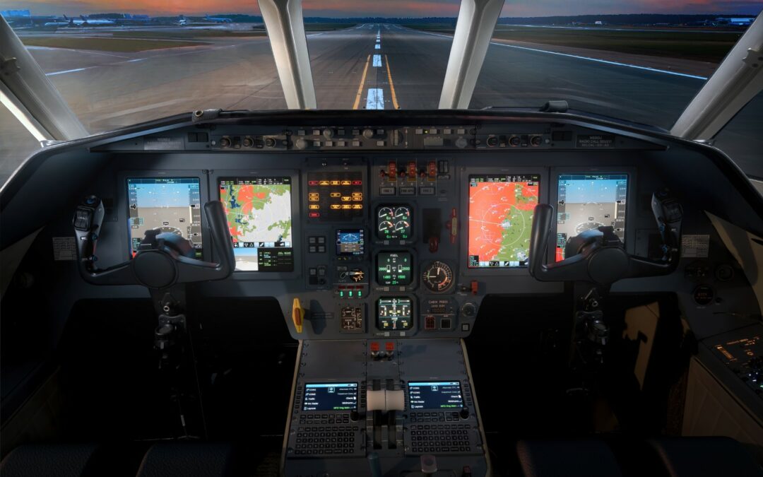 Trimec Aviation Wraps Up First Falcon 2000/EX Upgrade with Universal Avionics InSight™