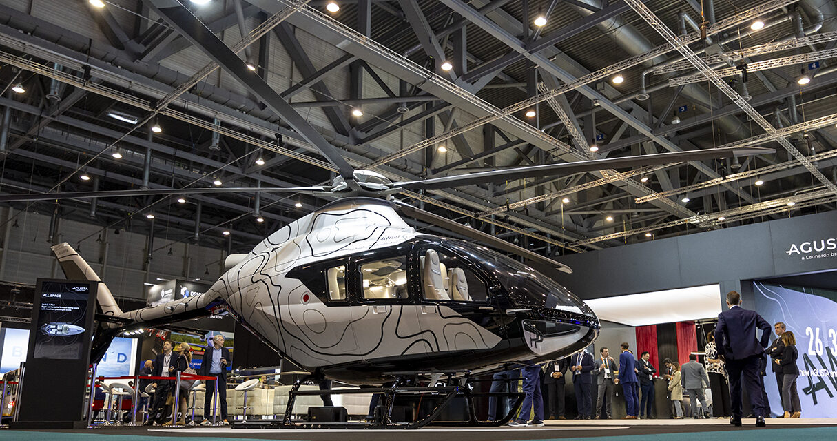 LEONARDO’s new corporate AW09 single engine helicopter