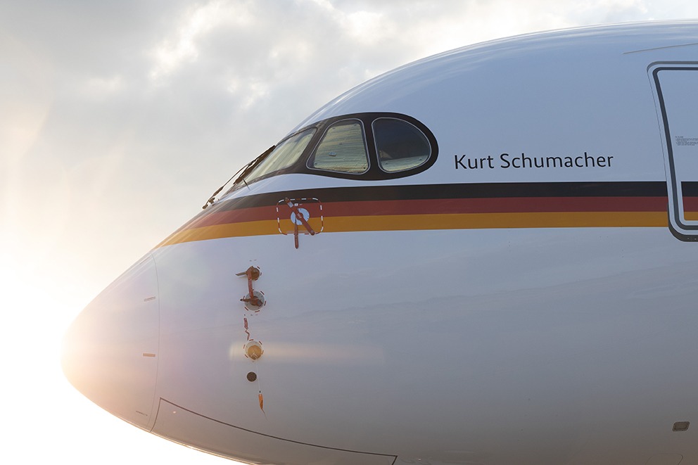 Lufthansa Technik hands over final A350 government aircraft to the German Air Force 