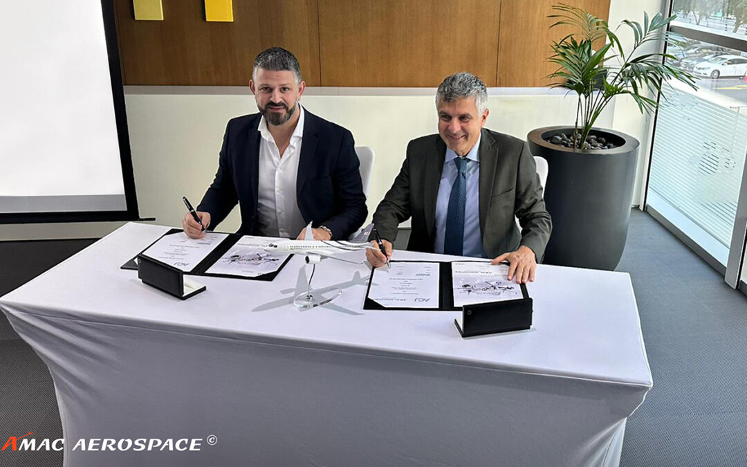 AMAC Aerospace partners with Airbus ACJ to extend its Service Centre Network