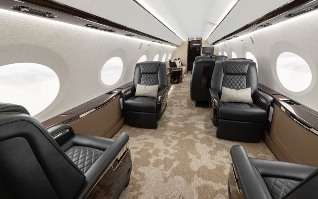 First outfitted Gulfstream G800 takes flight