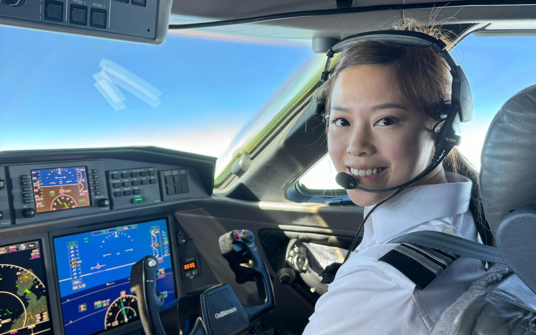 TAG Aviation’s Pilot Training Program Elevates Angel Wun to Gulfstream G650 Junior First Office