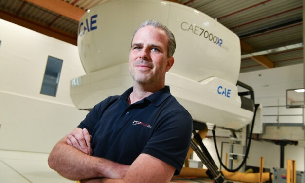 CAE welcomes first customer to its new CAE Vienna training center