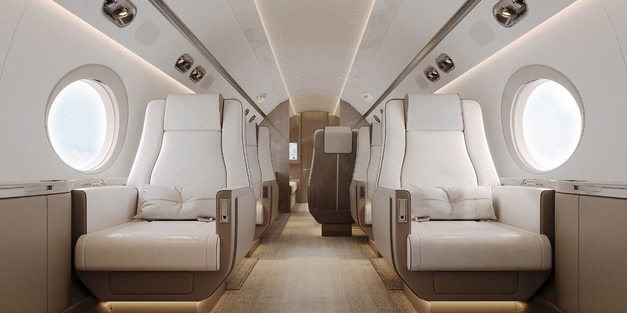 VIP Completions and YODEZEEN’s Gulfstream G550 Interior Refurbishment Project