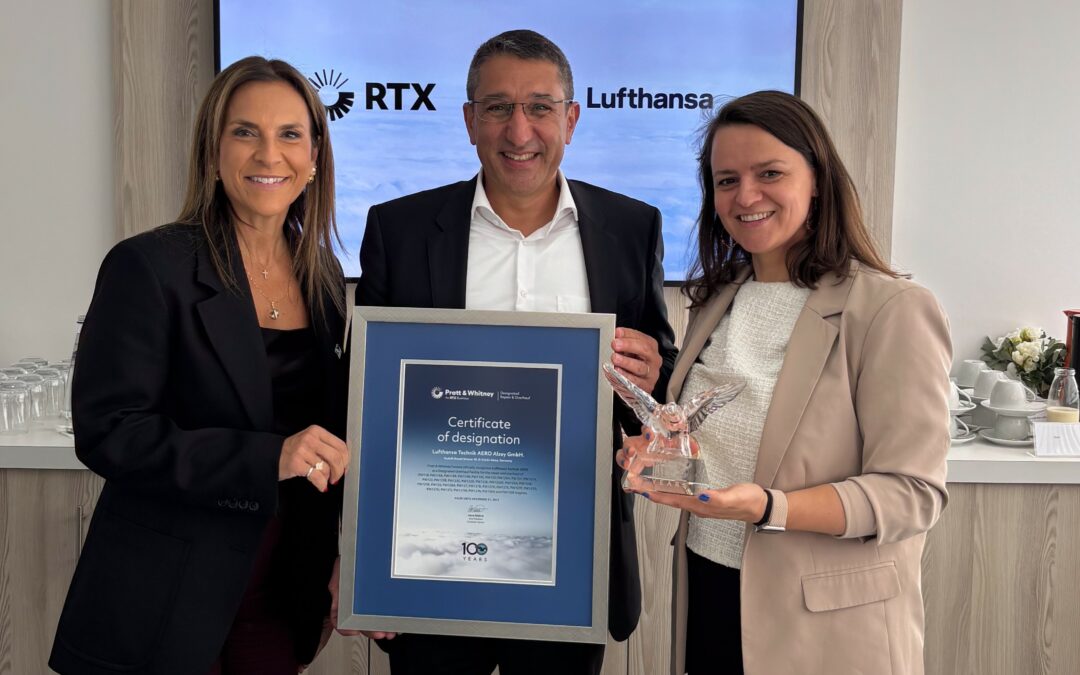 Lufthansa Technik AERO Alzey extends partnership with Pratt & Whitney