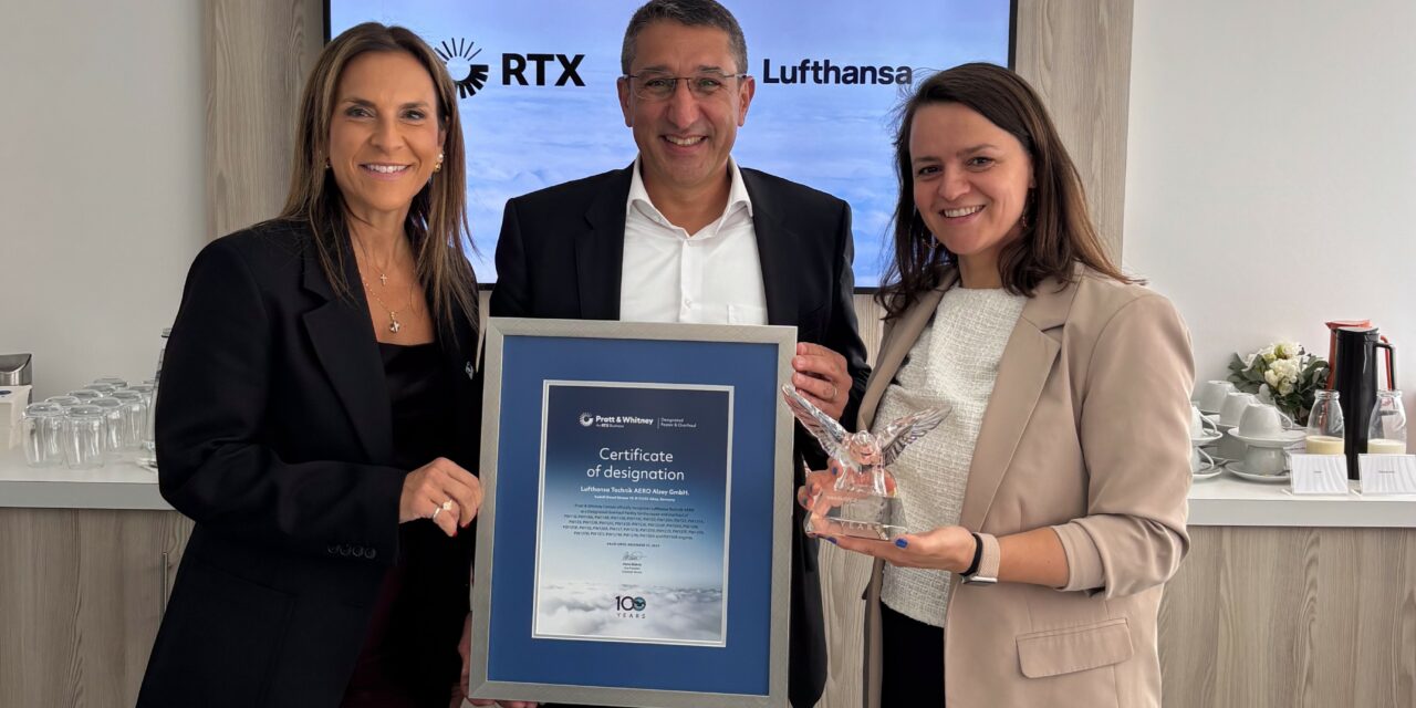 Lufthansa Technik AERO Alzey extends partnership with Pratt & Whitney 