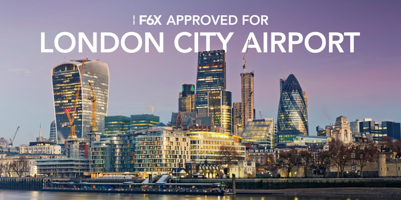 Albinati Aeronautics Falcon 6X approved for London City Airport Operations