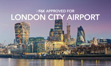 Albinati Aeronautics Falcon 6X approved for London City Airport Operations