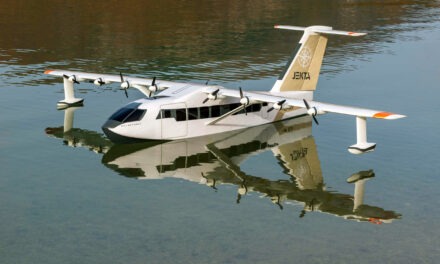 JEKTA unveils PHA-ZE 100 electric amphibious aircraft scale model