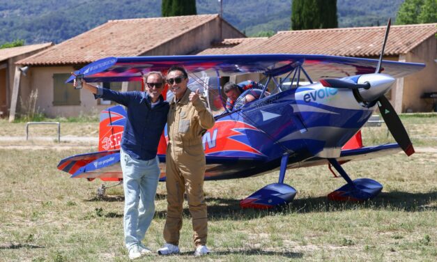 Blueberry Aviation celebrates the summer season with aerobatics champion Florent Oddon