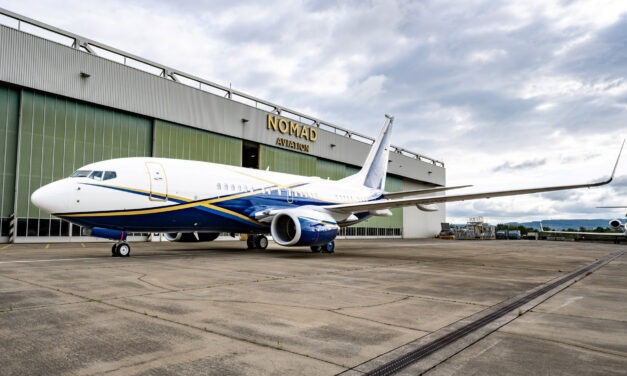 Nomad Technics Completes BBJ Maintenance, Refurbishment and Satcom Upgrade