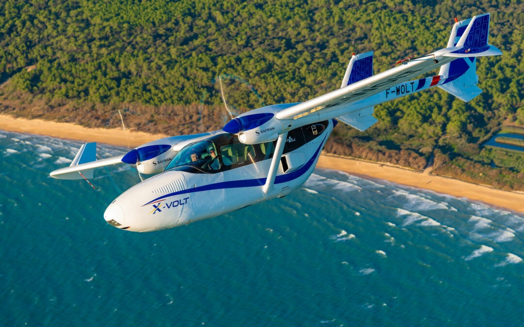 AURA AERO FLIES X-VOLT, A PIONEER OF HYBRID-ELECTRIC AVIATION
